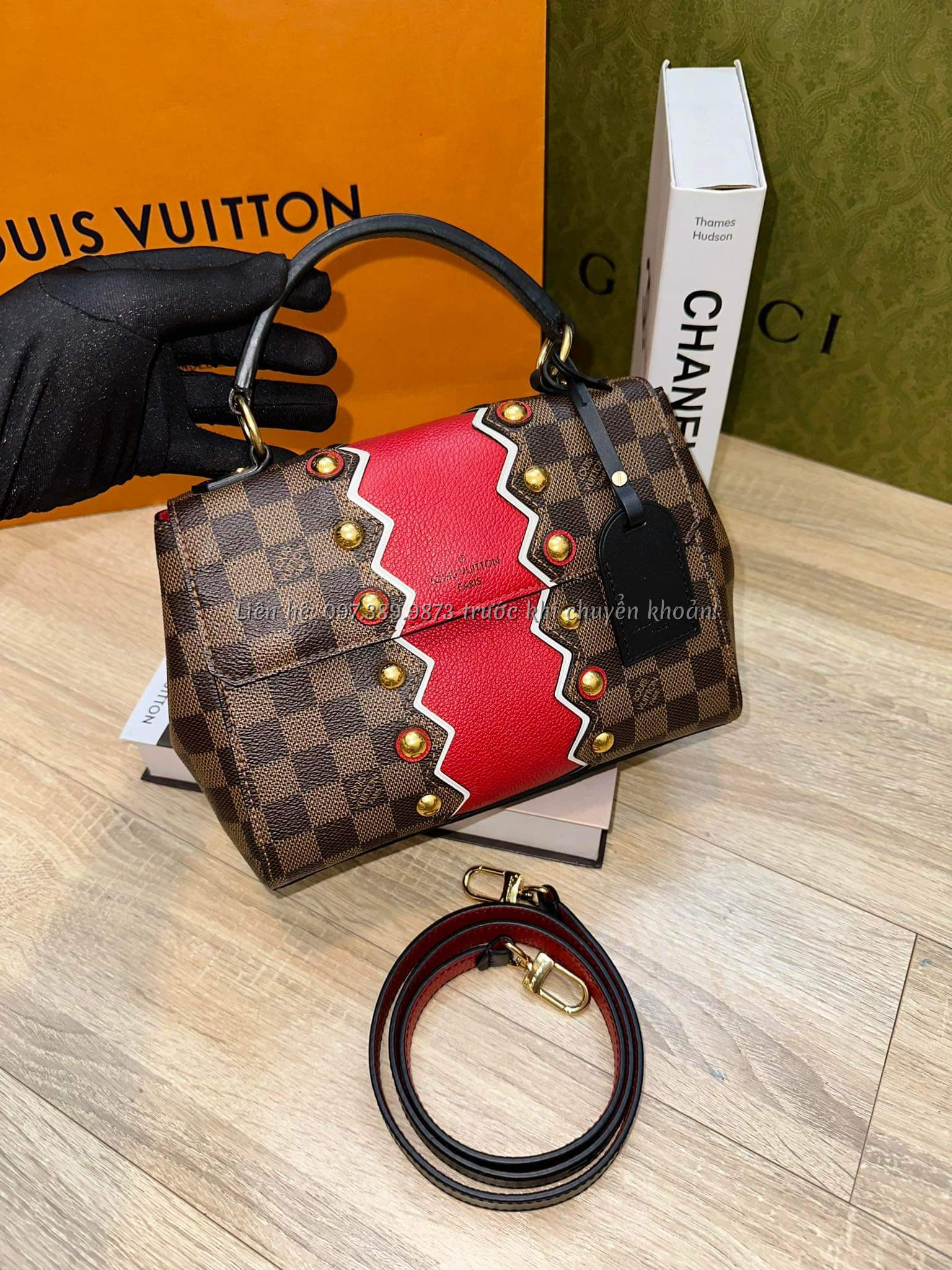 Ảnh TÚI XÁCH LOUIS VUITTON CROISET NÂU