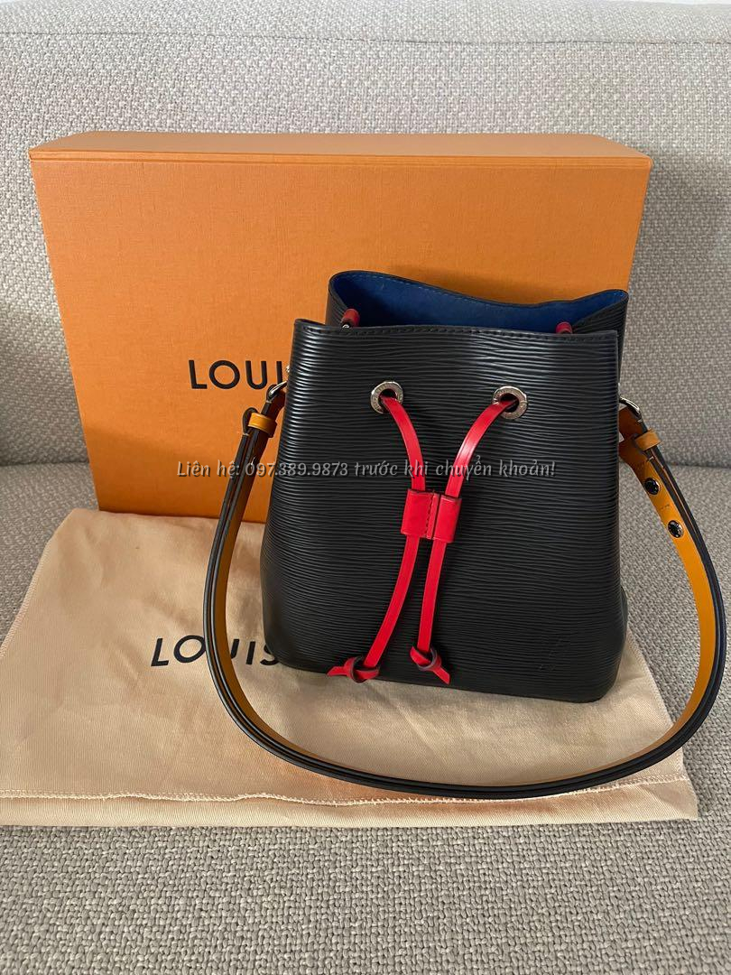 Ảnh TÚI LOUIS VUITTON LOUIS VUITTON NOE MÀU ĐEN DA EPI BB QUAI XANH