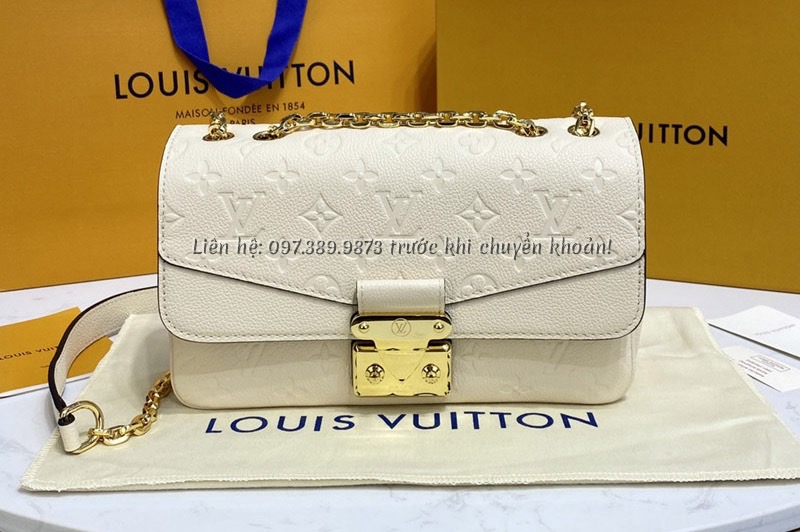 Ảnh TÚI XÁCH LOUIS VUITTON TRẮNG KEM